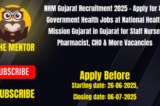 NHM Gujarat Recruitment 2025