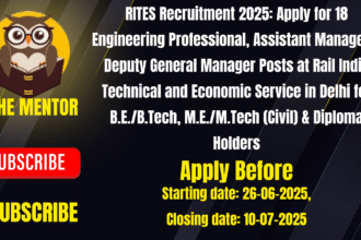 RITES Recruitment 2025
