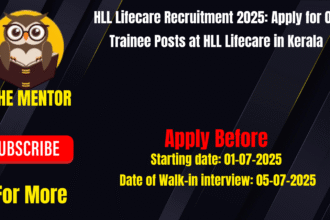 HLL Lifecare Recruitment