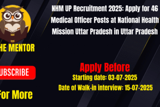 NHM UP Recruitment 2025