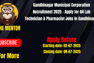 Gandhinagar Municipal Corporation Recruitment 2025