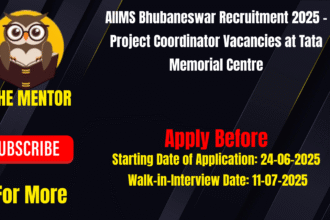 AIIMS Bhubaneswar Recruitment