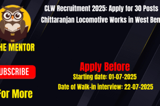 CLW Recruitment 2025