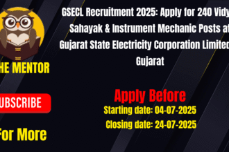 GSECL Recruitment