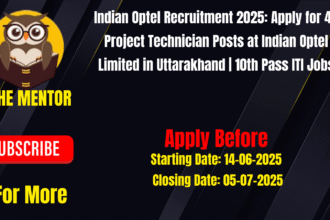 Indian Optel Recruitment 2025