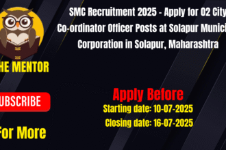 SMC Recruitment 2025