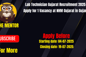 Lab Technician Gujarat