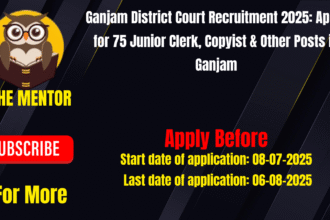 RDM Ranipet Recruitment 2025