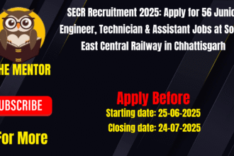 SECR Recruitment 2025
