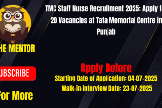 TMC Staff Nurse Recruitment