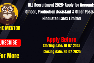 HLL Recruitment 2025