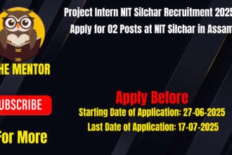 Project Intern NIT Silchar