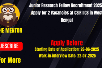 Junior Research Fellow