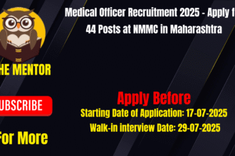 Medical Officer Recruitment