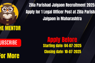 Zilla Parishad Jalgaon Recruitment 2025