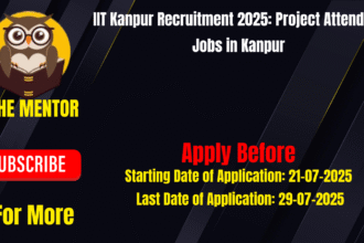 IIT Kanpur Recruitment 2025