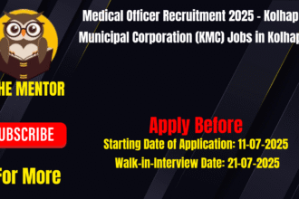 Medical Officer Recruitment
