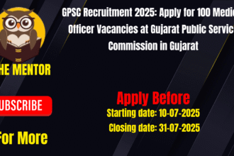 GPSC Recruitment 2025