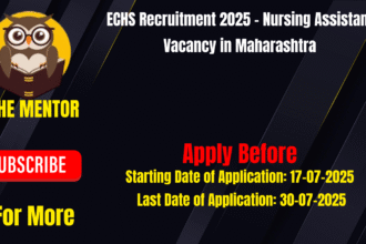 ECHS Recruitment 2025