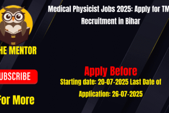 MHSRB Telangana Recruitment 2025