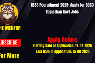 RSSB Recruitment 2025