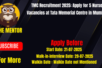 TMC Recruitment 2025