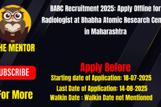 BARC Recruitment 2025