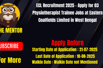 ECL Recruitment 2025