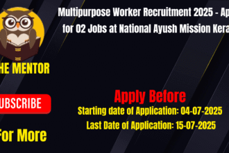 Multipurpose Worker Recruitment 2025