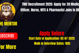 TMC Recruitment 2025