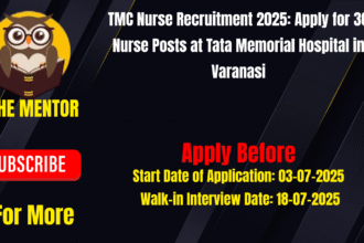 TMC Nurse Recruitment 2025