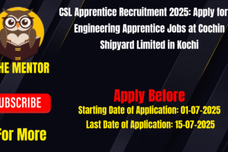 CSL Apprentice Recruitment 2025