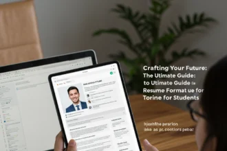 Resume Format for Students