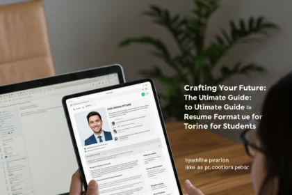 Resume Format for Students