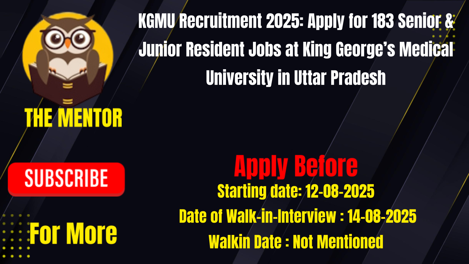 SJVN Recruitment 2025 Apply for Assistant & Workmen Trainee Posts at SJVN Limited