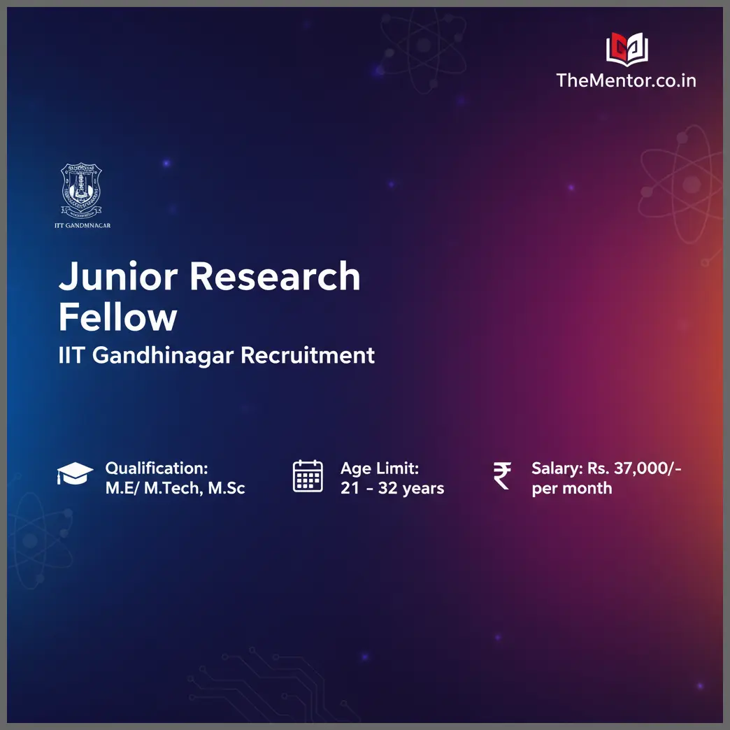 Program Associate Jobs IIT Gandhinagar 2025 - Apply for Recruitment at IIT Gandhinagar in Gandhinagar